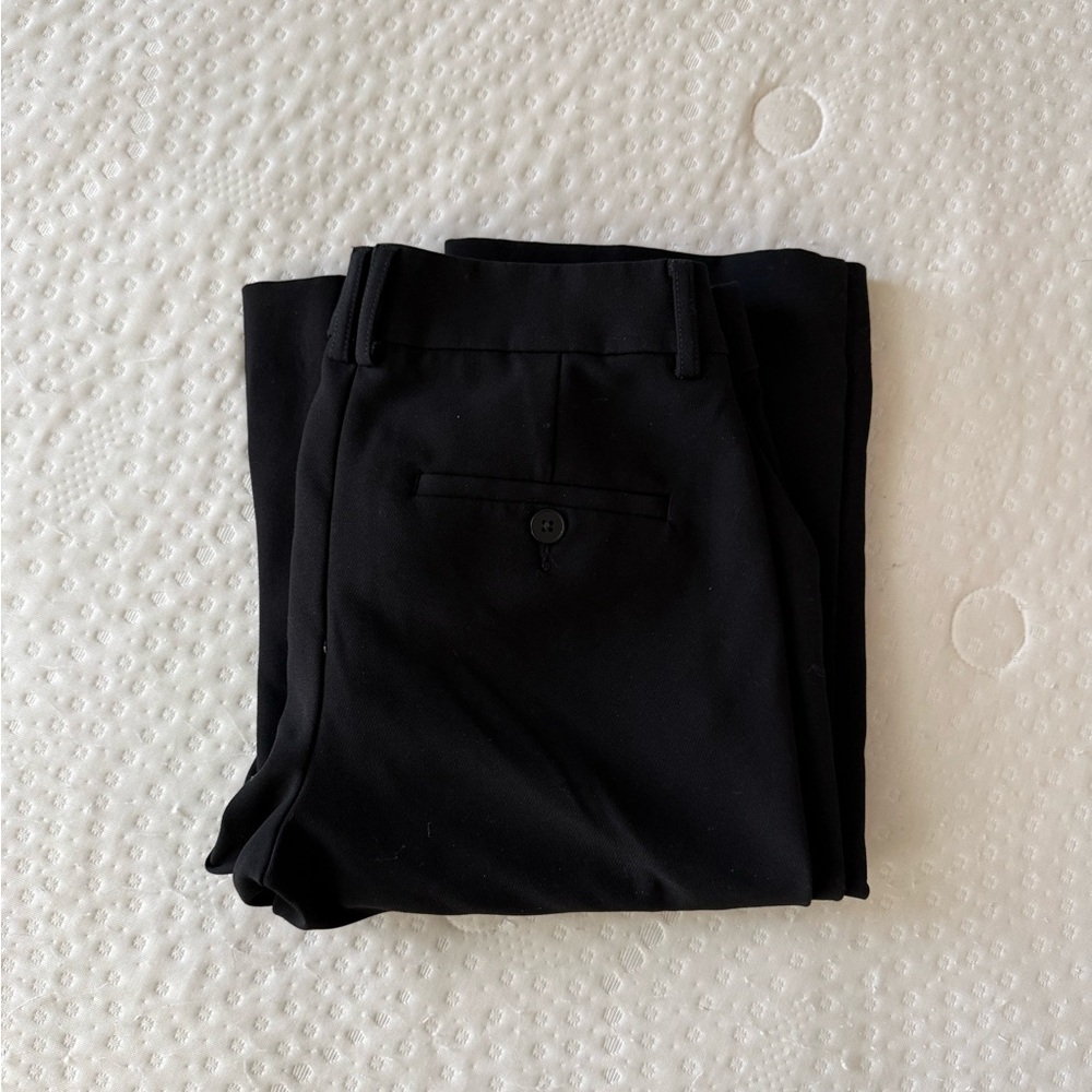 Express Editor Boot Low Rise Black Trousers